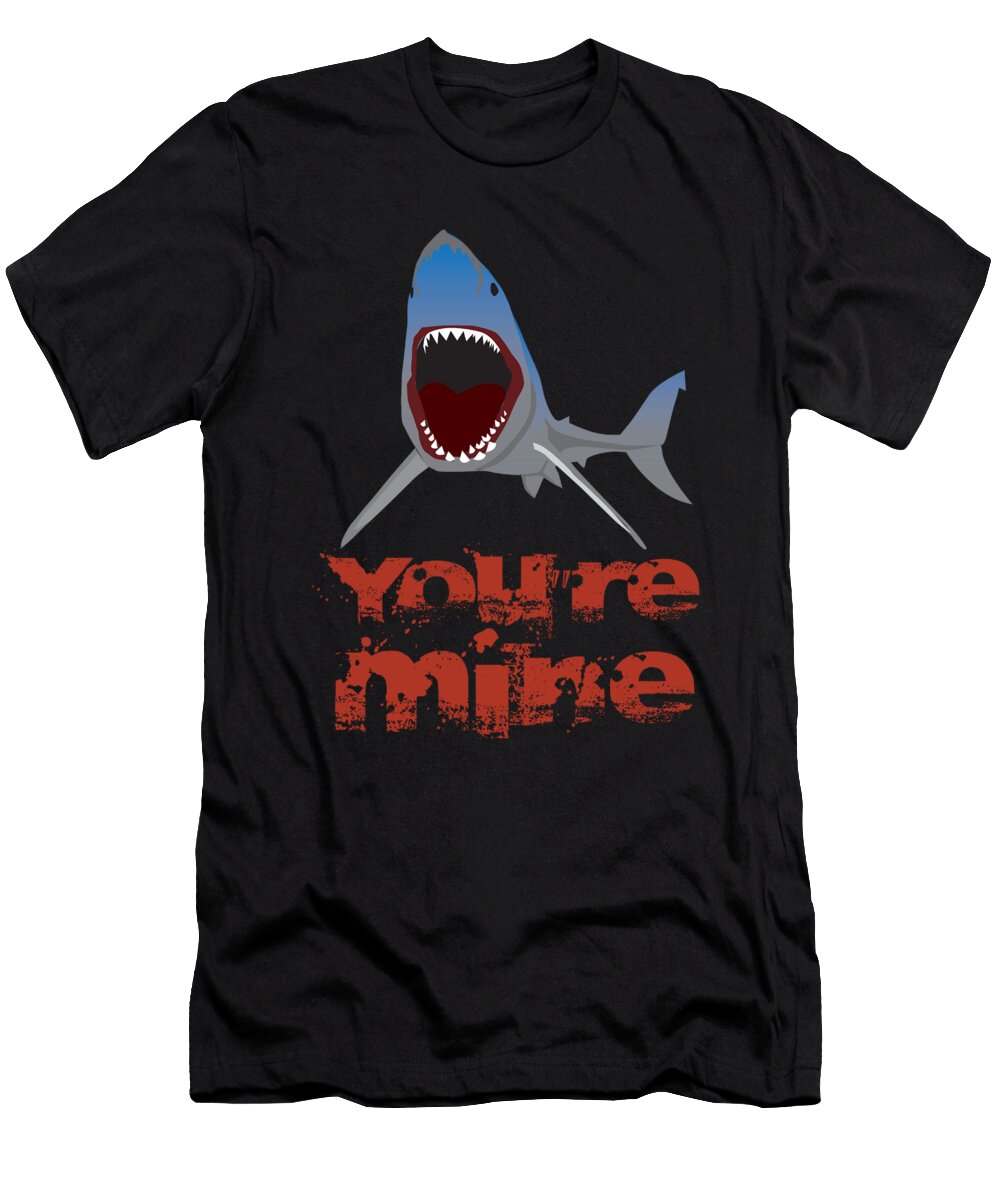 1 Funny Shark Love Sharks Sea Gift Teequeen2603 T-Shirt