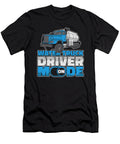 1 Funny Truck Driver Trucker Rig Trucking Water Truck Driver Crazy Squirrel T-Shirt