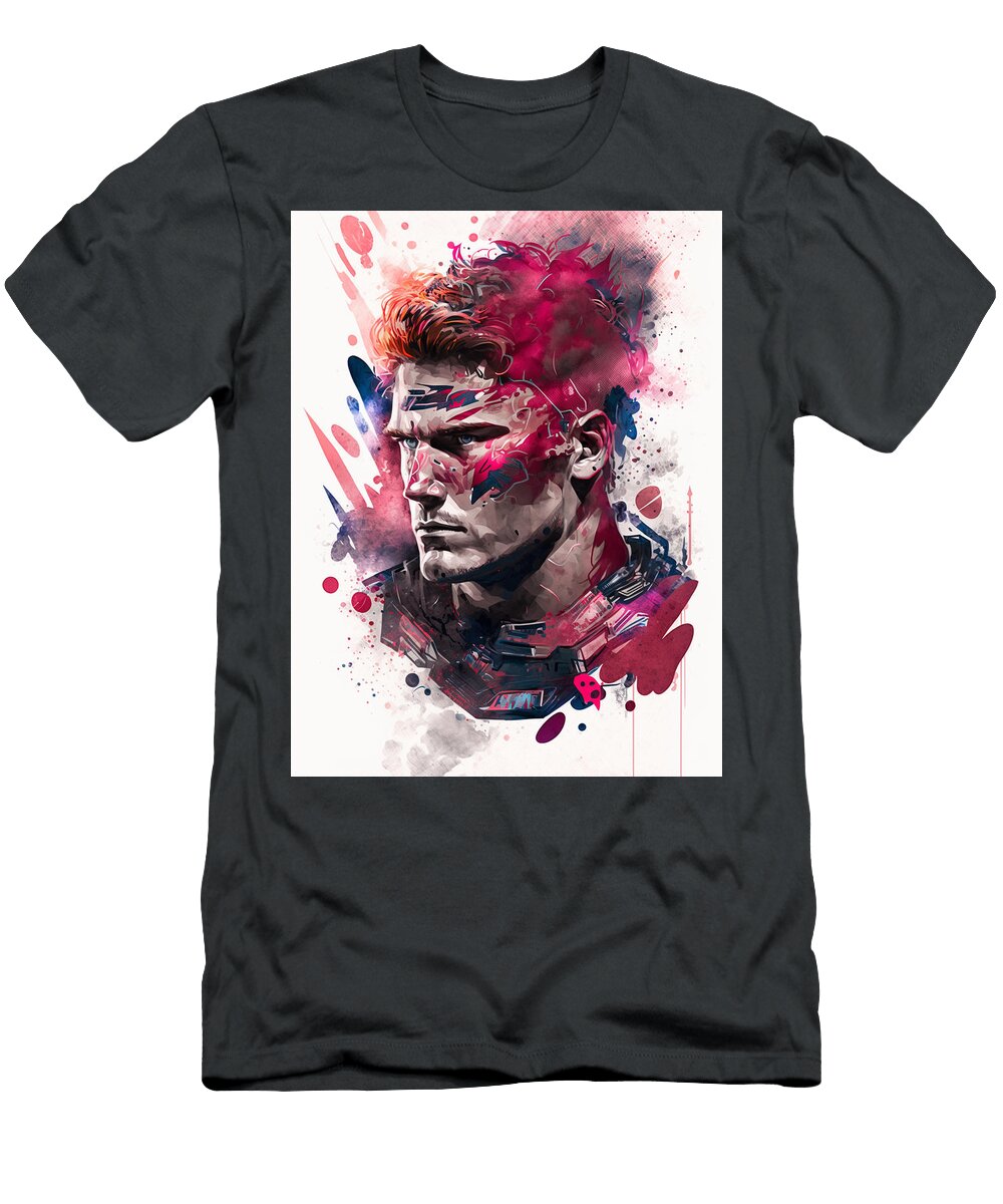 1 Gabriel Landeskog Dieu Vuong Kha T-Shirt