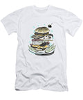 1 Giant Sandwich on Plate with Pickles on the Side Csa Images T-Shirt