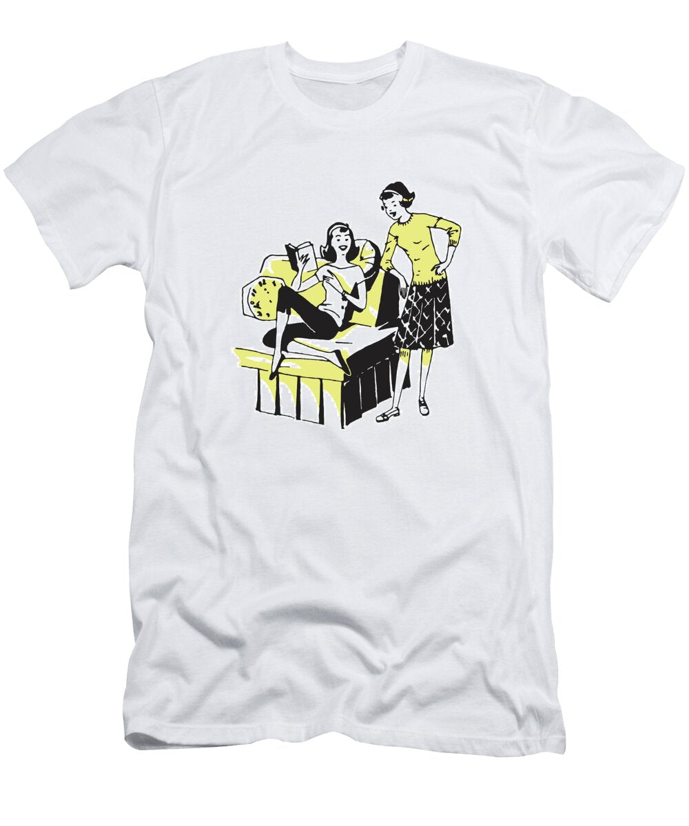 1 Girls Laughing Csa Images T-Shirt