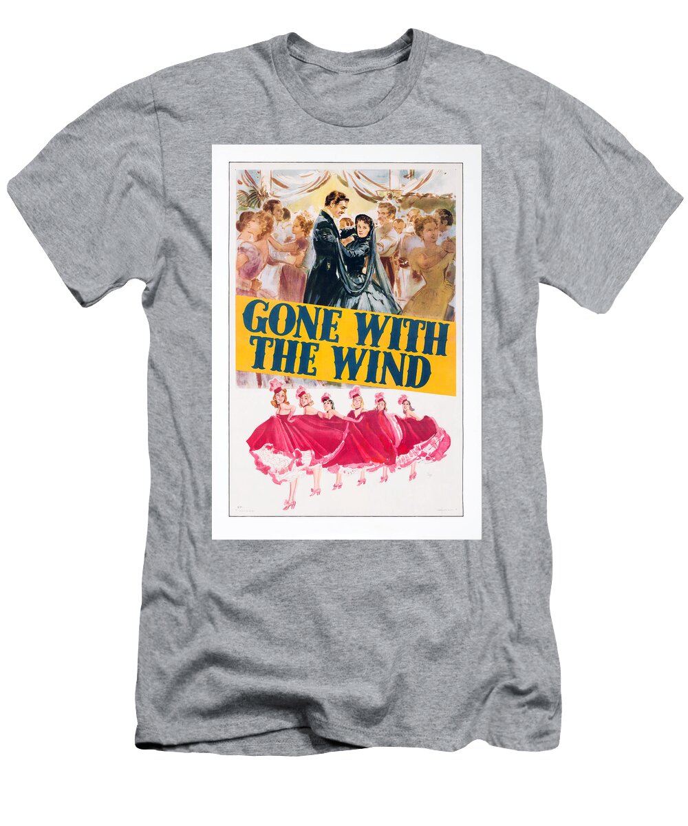 1 Gone with the Wind 1939 Movie Poster T-Shirt