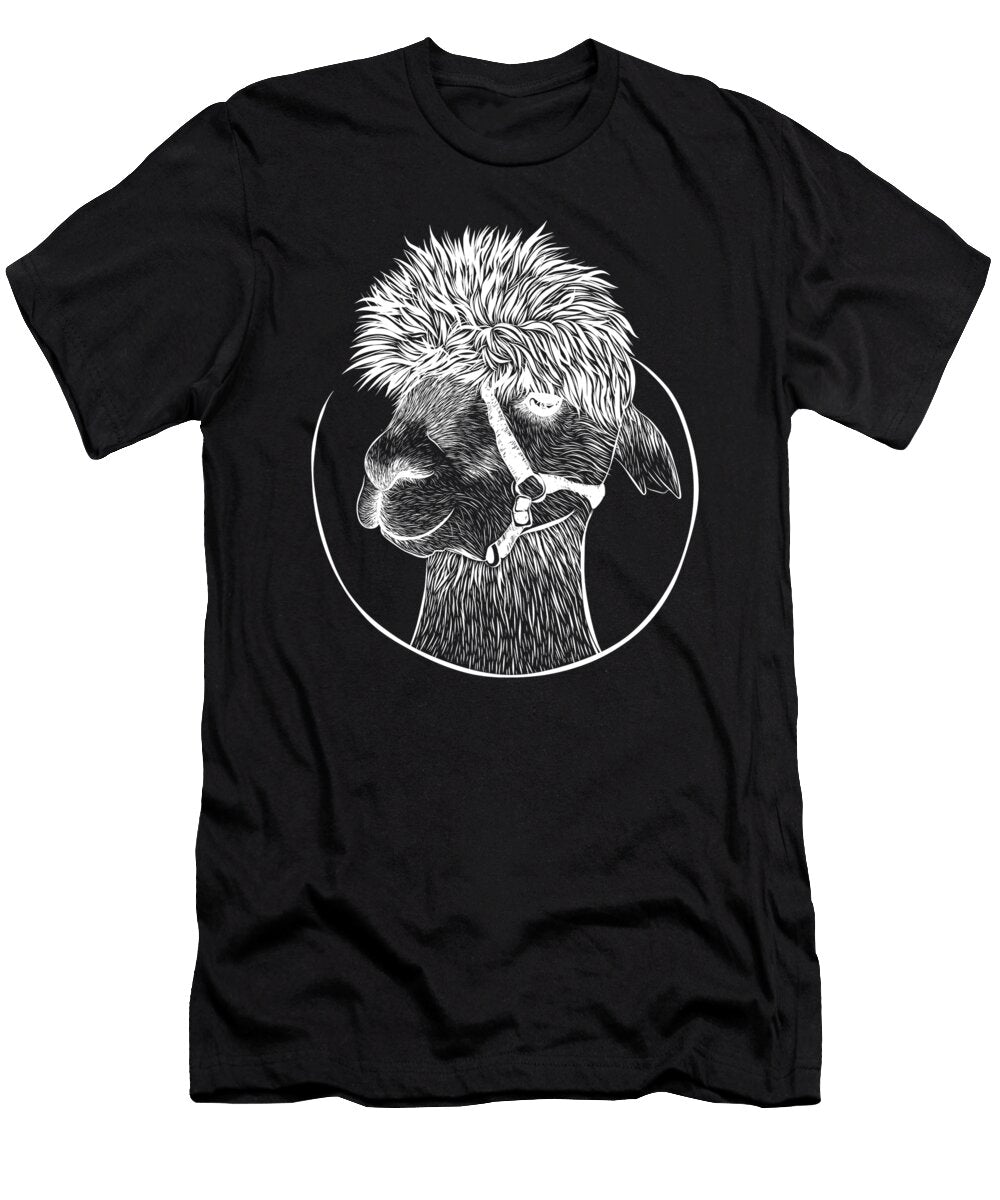 1 Guanaco Llama Vicuna Breeder Alpaca Graphics Lab T-Shirt