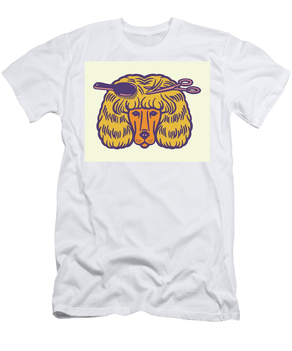 1 Hairstyling of a Dog Csa Images T-Shirt