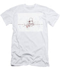 1 Hand Drawn of Glass of Tea with Pot and Tea Bag Iam Nee T-Shirt