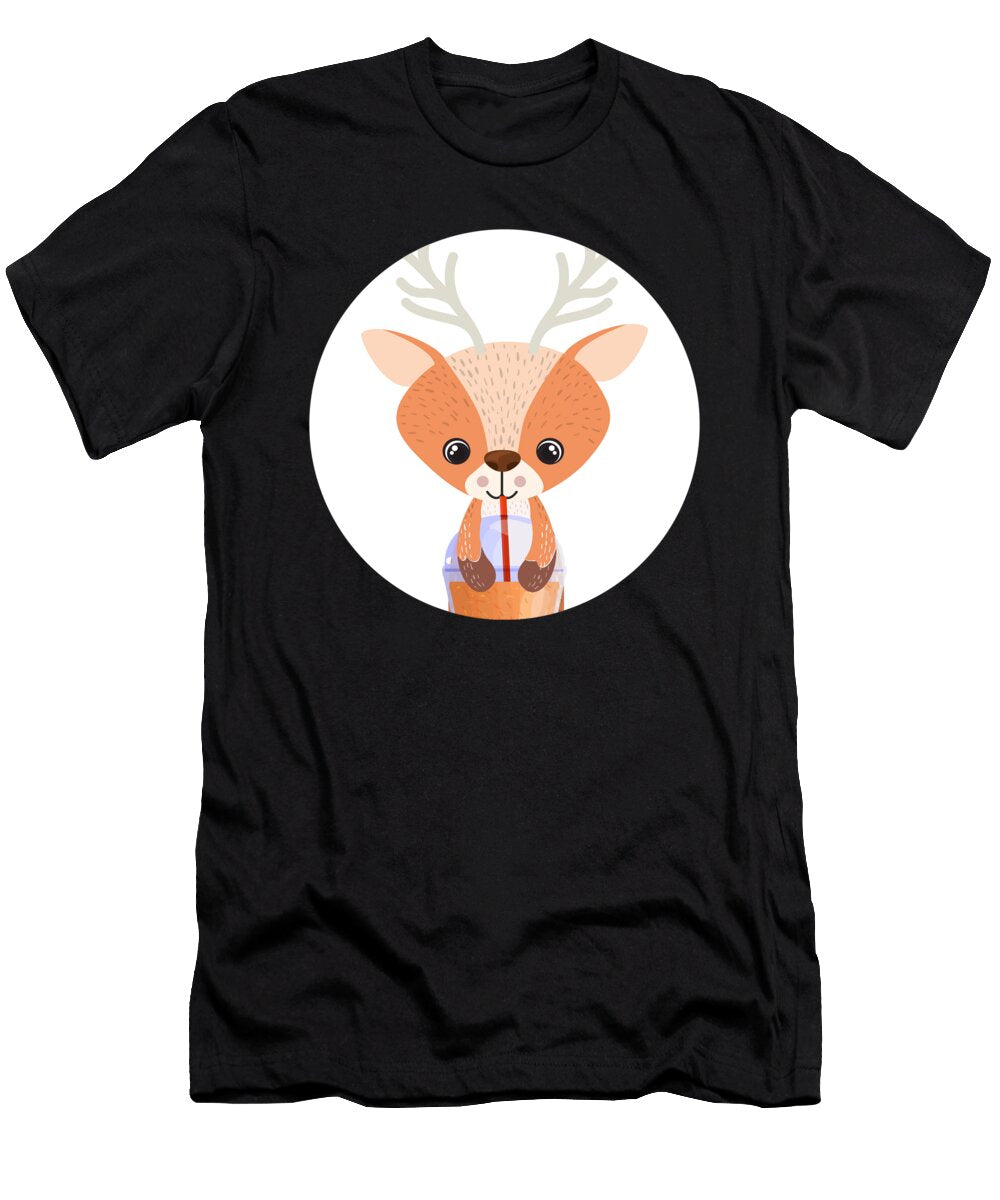 1 Hirsch Pocket Animal Manuel Schmucker T-Shirt