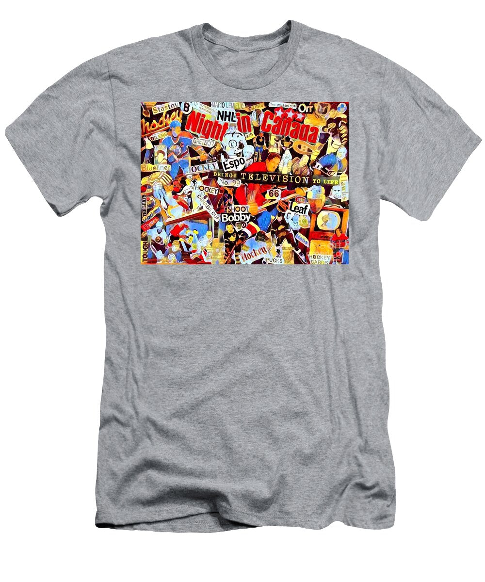 1 Hockey Night in Canada Brings Television to Life Bradley Boug T-Shirt