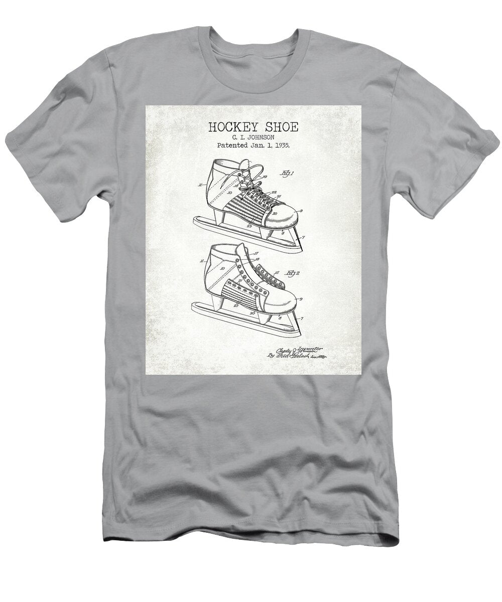 1 Hockey Shoe Old Patent Denny H T-Shirt
