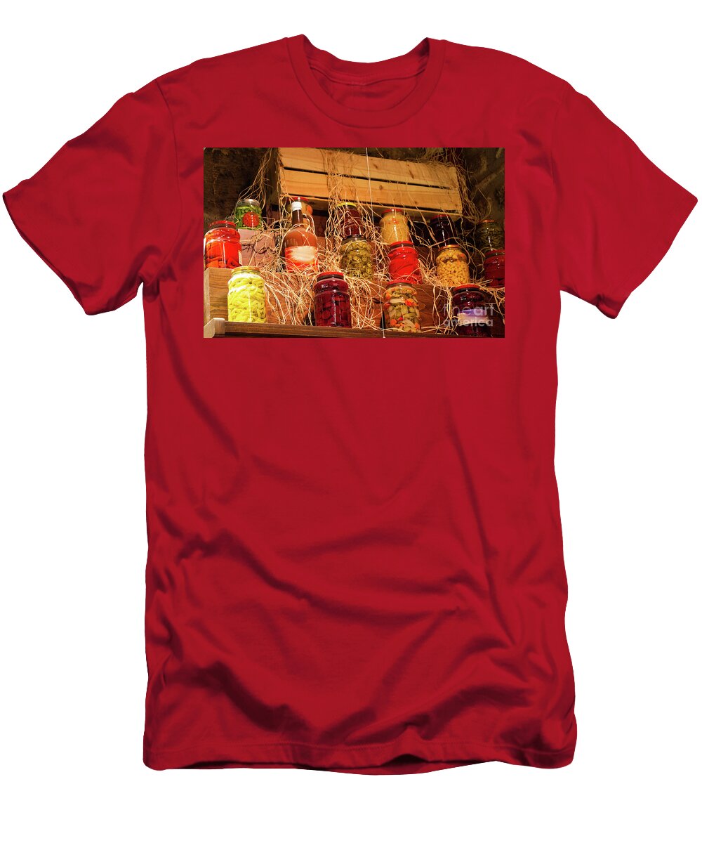 1 Homemade Pickled Fermented Preserved Vegetables in Jars Turgay Koca T-Shirt
