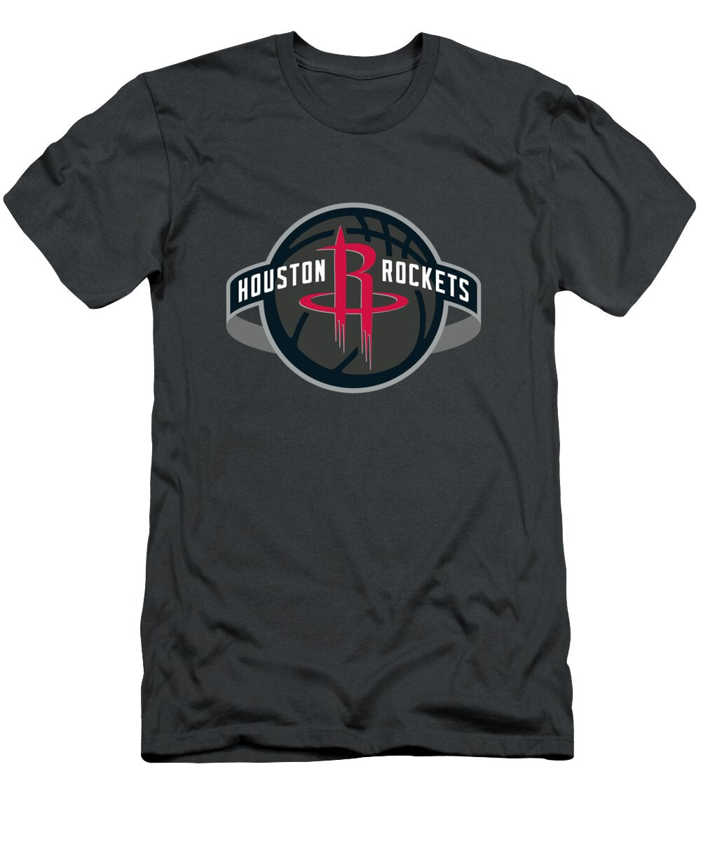 1 Houston Rockets Basketball Team Logo Jones Dvm Nathaniel T-Shirt