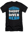 1 Husband Daddy Diver Hero Steven Zimmer T-Shirt