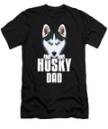 1 Husky Dad Dog Dad Greenoptix T-Shirt