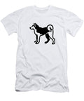 1 Husky Dog Icon Csa Images T-Shirt