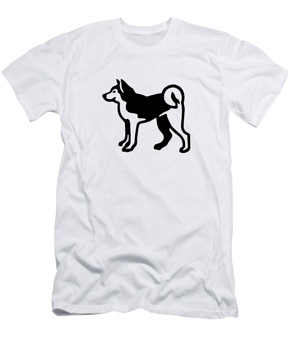 1 Husky Dog Icon Csa Images T-Shirt