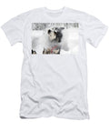 1 Husky Dogs Pull a Sledge Lilach Weiss T-Shirt