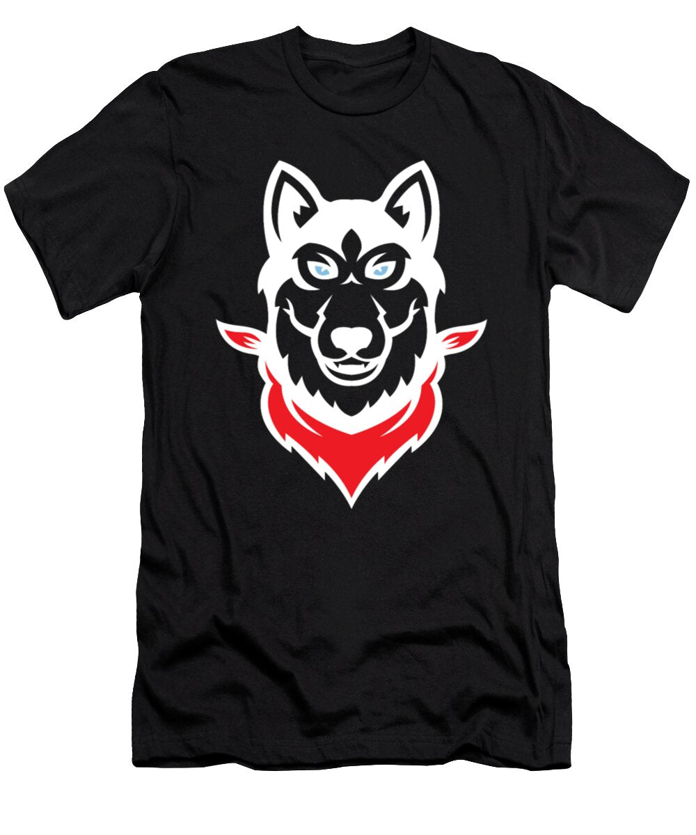 1 Husky Face Dog Tinh Tran Le Thanh T-Shirt