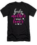 1 Husky Mother Wine Lover Dog Mom Women Mothers Day Haselshirt T-Shirt