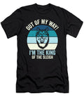 1 Husky Sledding King of the Sleigh Sled Dog Racing Alaskan Racers Toms Store T-Shirt