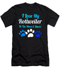 1 I Love My Rotreiler to the Moon and Kaylin Watchorn T-Shirt