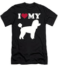 1 I Love My Toy Poodle By Designzz T-Shirt