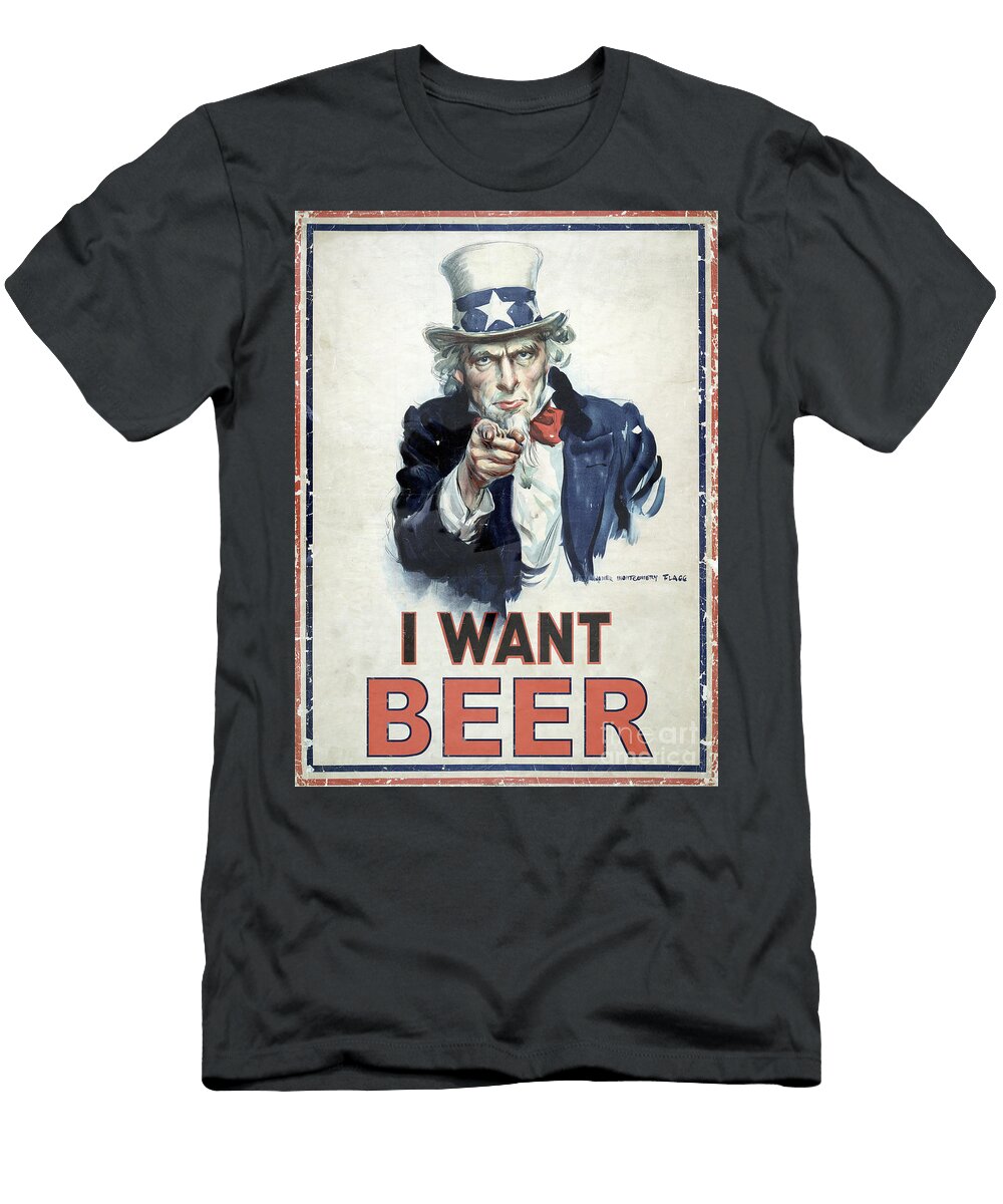 1 I Want Beer Jon Neidert T-Shirt