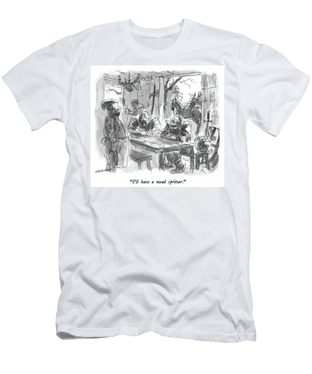 1 Ill Have a Mead Spritzer James Stevenson T-Shirt