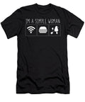 1 Im a Simple Woman Manuel Schmucker T-Shirt