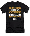 1 in My Defense Barista Cafe Roaster Roasting Funny Coffee Crazy Squirrel T-Shirt