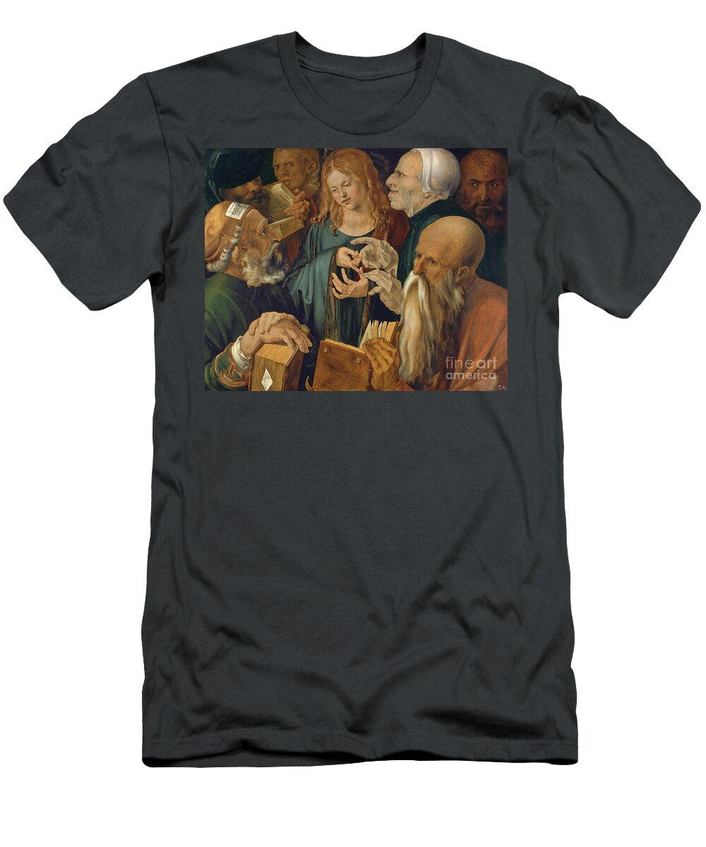 1 Jesus Among the Doctors 1506 Albrecht Drer or Duerer T-Shirt