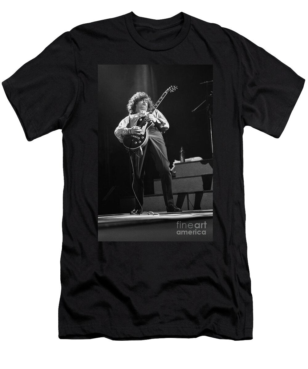 1 Jimmy Page Front Row Photographs Com T-Shirt