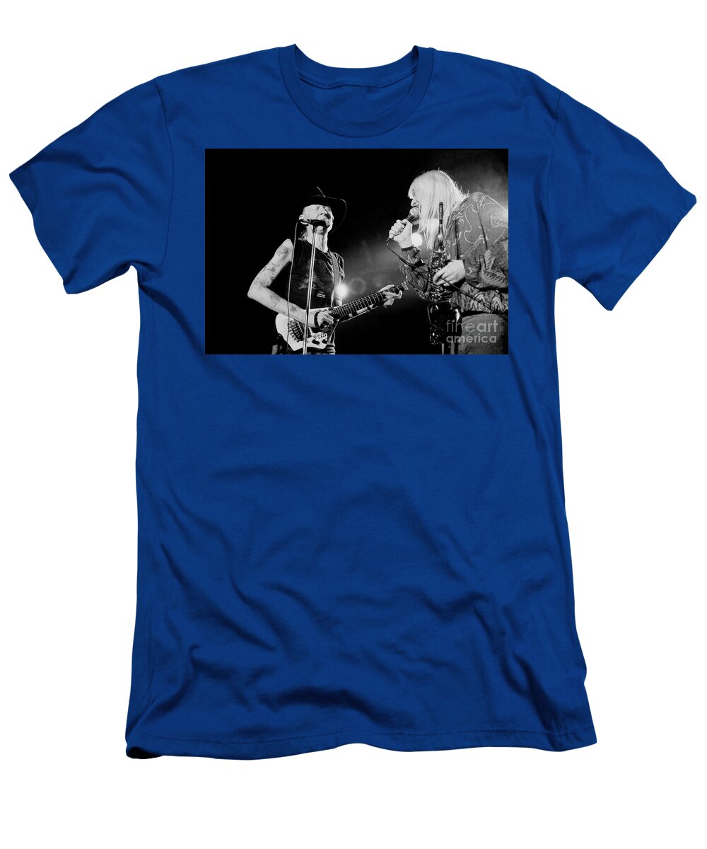 1 Johnny and Edgar Winter Concert Photos T-Shirt