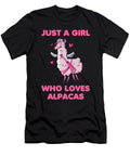 1 Just a Girl Who Loves Alpacas Tenshirt T-Shirt