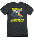 1 Just a Girl Who Loves Monster Trucks Anh Nguyen T-Shirt