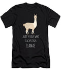 1 Just a Guy Who Loves Llamas Cynto T-Shirt