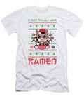 1 Just Really Love Ramen Xmas Kitten Christmas Cat Florian Dold Art T-Shirt