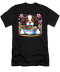 1 Kawaii English Springer Spaniel Dog Eating Ramen Zyneu Gangd T-Shirt