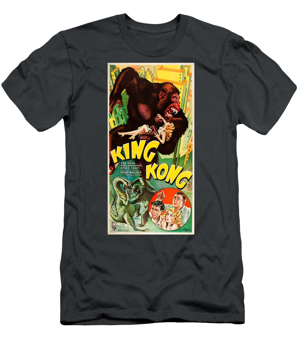 1 King Kong 1933 Movie Poster T-Shirt