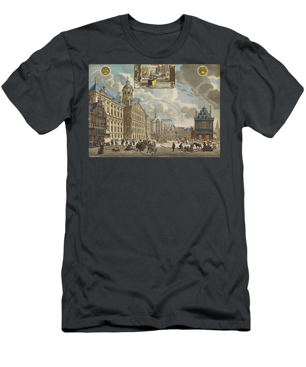1 Latina Theatrum Ichnographicum Omnium Urbium Et Praecipuorum Oppidorum Belgicarum X Vi I Provinciar Frederik De Wit T-Shirt