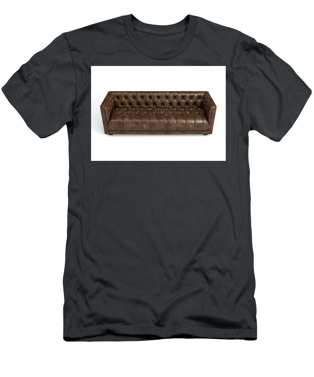 1 Leather Couch Allan Swart T-Shirt
