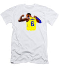 1 Lebron James in Yellow Jersey Kenvin Tran T-Shirt