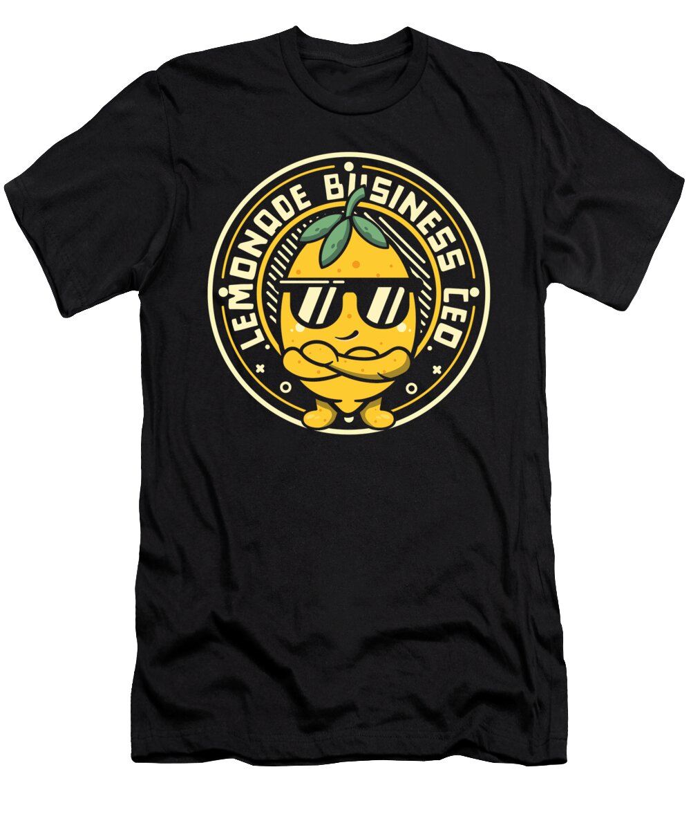1 Lemonade Business Ceo Business Cardboard Lemonade Stand Graphics Lab T-Shirt