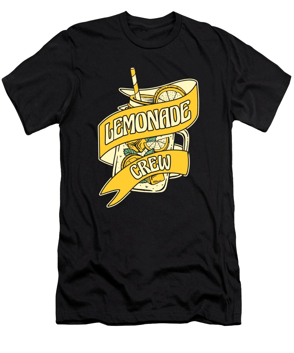 1 Lemonade Crew Cardboard Lemon Juice Business Lemonade Stand Graphics Lab T-Shirt