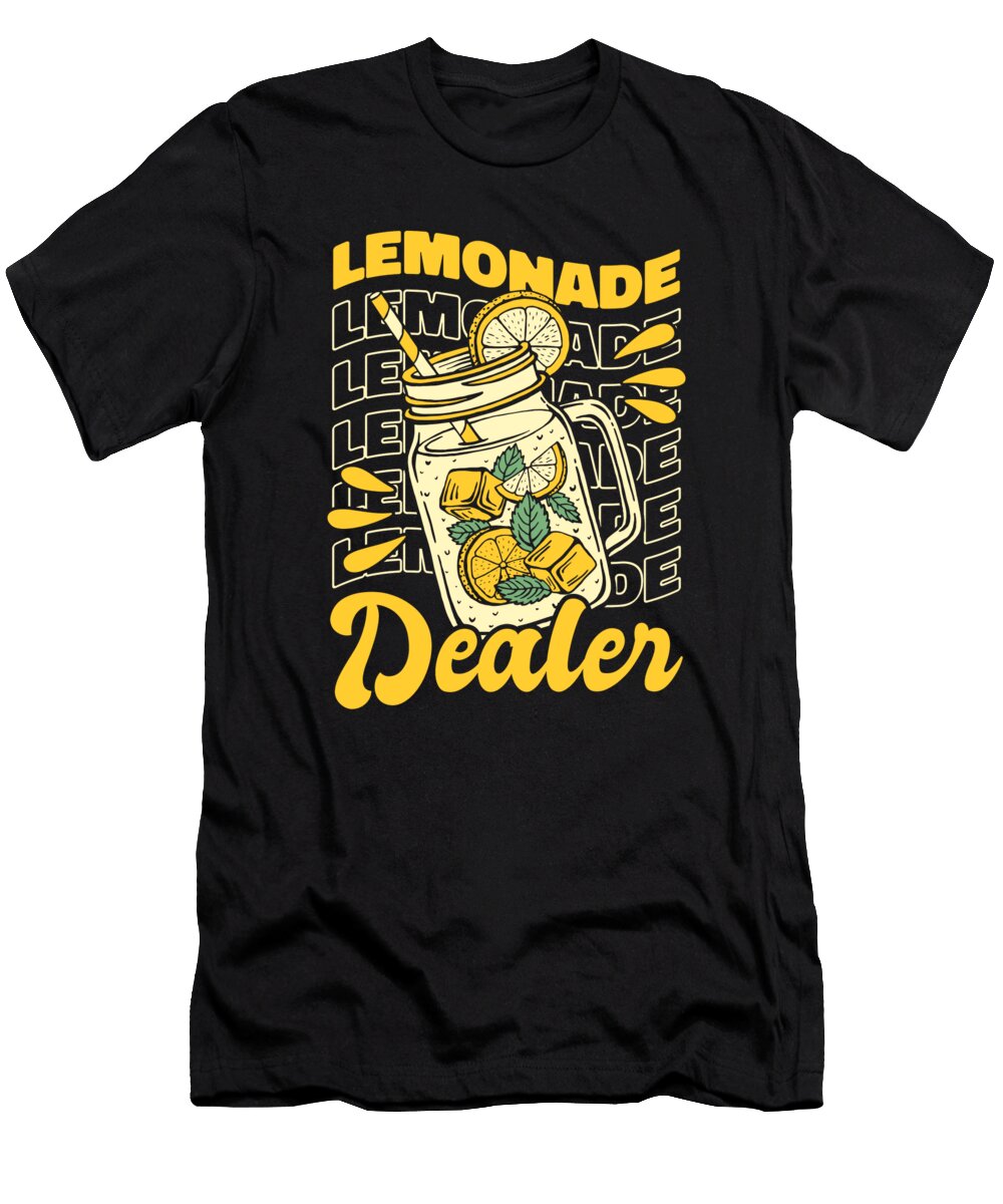 1 Lemonade Dealer Business Cardboard Lemonade Stand Graphics Lab T-Shirt