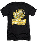 1 Lemonade Therapy Cardboard Lemon Juice Lemonade Stand Graphics Lab T-Shirt