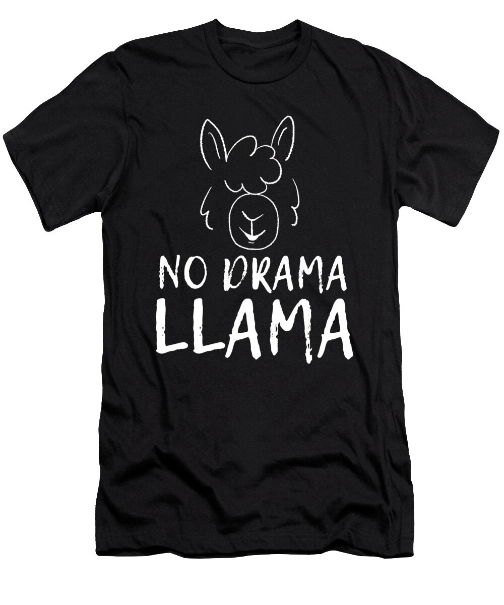 1 Llama Alpaca Crazy Squirrel T-Shirt