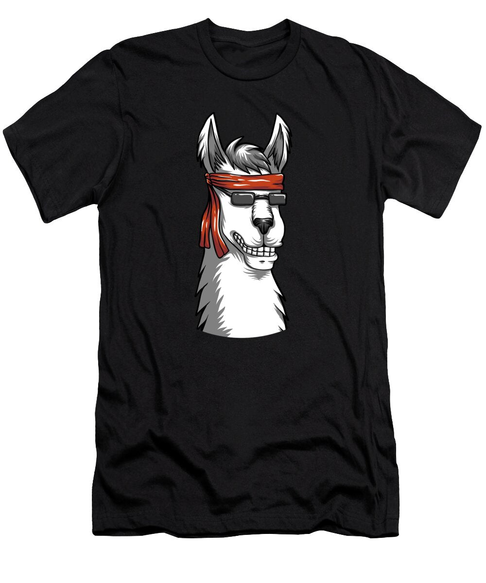 1 Llama Alpaka No Prob Llama Retro Vintage Ari Shok T-Shirt