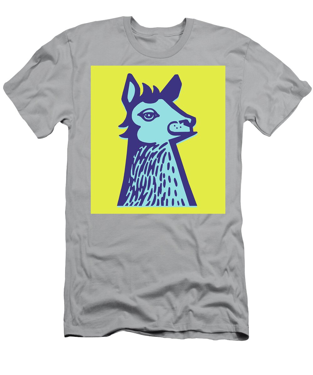 1 Llama Head Csa Images T-Shirt