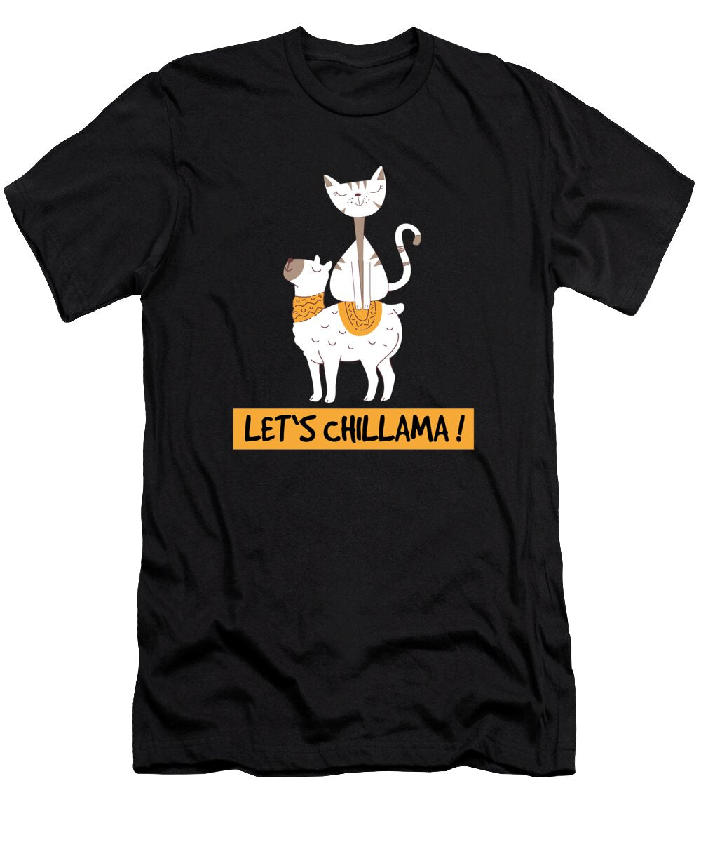 1 Llama Pajama Alpaca Gift Evgenia Halbach T-Shirt
