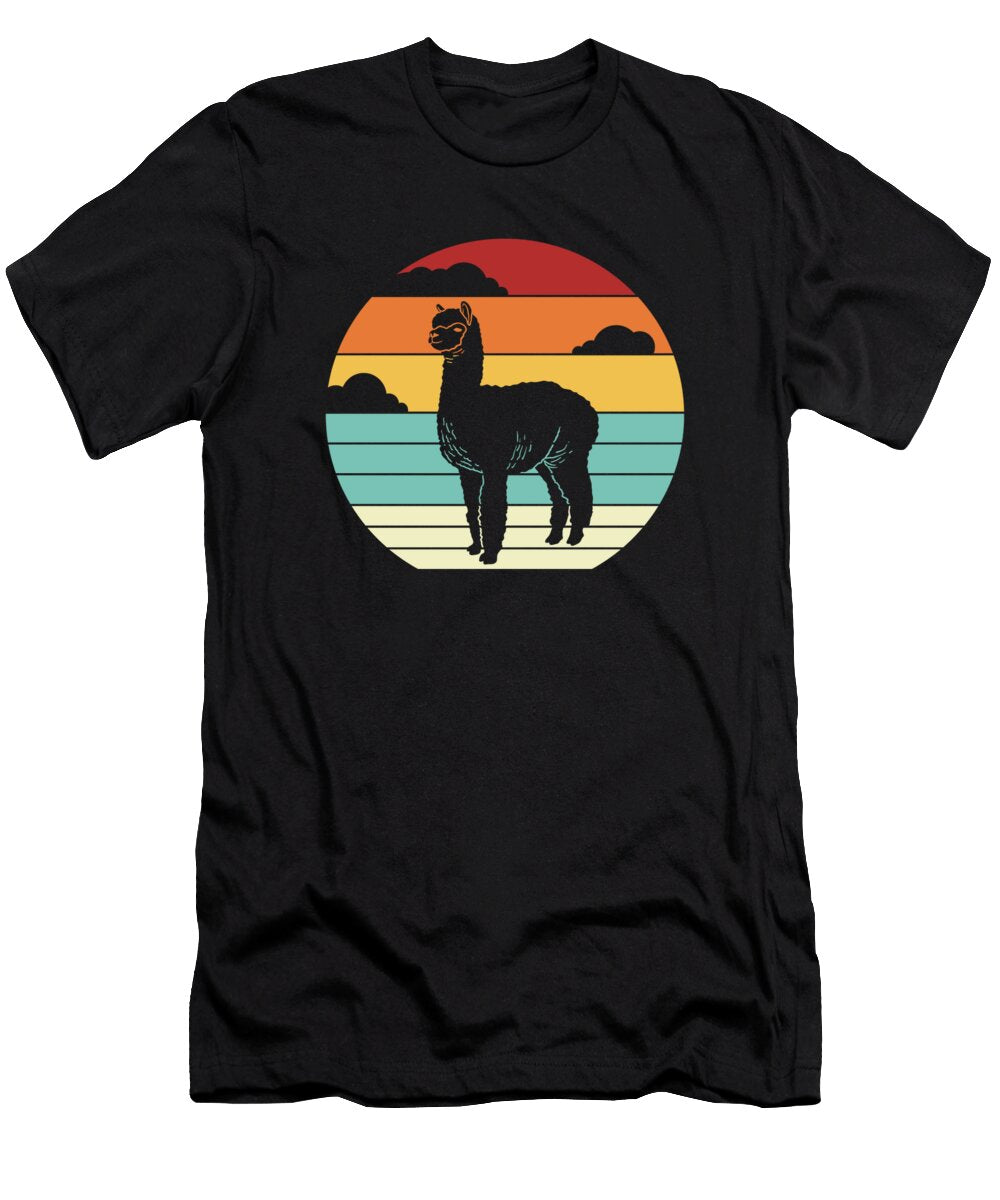 1 Llama Vicuna Guanaco Breeder Alpaca Marco Rothe T-Shirt