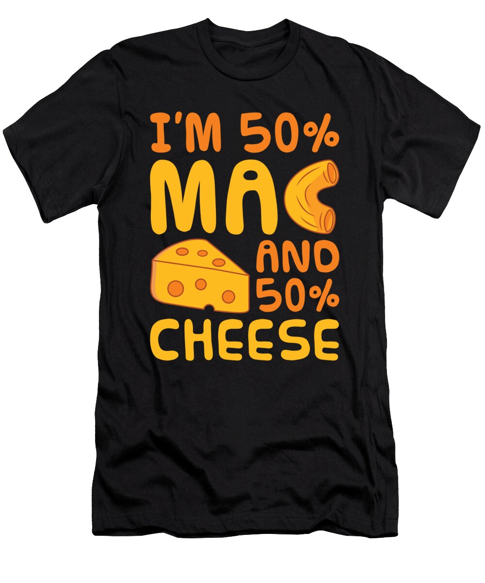 1 Mac N Cheese Macaroni Pasta Crazy Squirrel T-Shirt